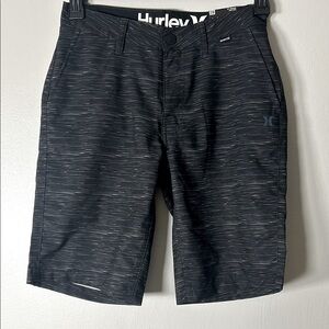 Hurley Men's Charcoal Hybrid Walk Shorts
